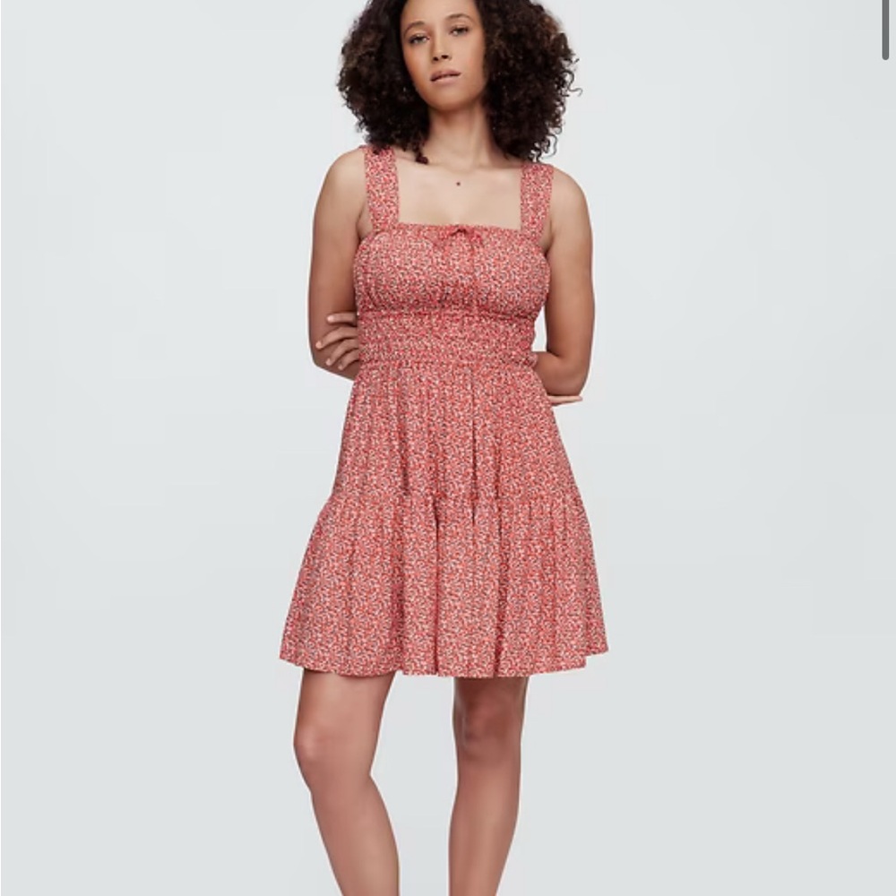 GAP Red and White Floral Dress - Picture 2 of 6